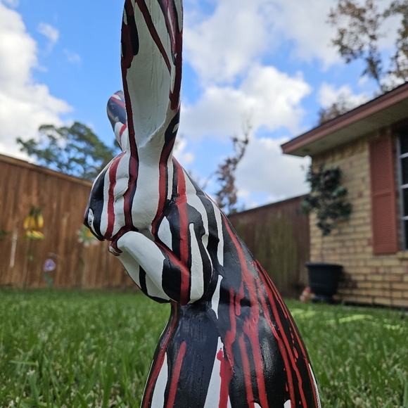 Custom Artwork Rabbit Sculpture - Picture 4 of 13